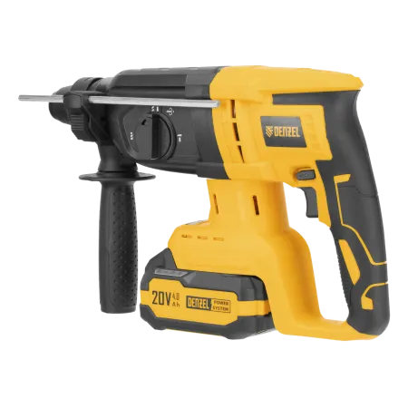 Перфоратор аккумуляторный бесщет. DENZEL RHH-BL-20-28, 3 Дж, Li-Ion, 20 В