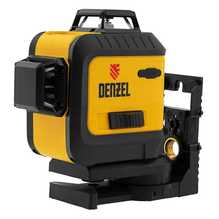 Лазерный уровень мультипризм. DENZEL LXI 360-3 Green, 30 м, 520 нм, акк. Li 2800 mAh, резьба 1/4"