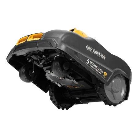 Робот-газонокосилка DENZEL Grass Master 1000  1000м2, 3Ач, 28V, LCD дисплей, Wi-Fi