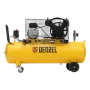 Компрессор воздушный DENZEL BCV2300/100, 2.3 кВт, ременный привод, 100 литров, 440 л/мин