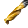 Сверло спиральное по металлу DENZEL 9 x 125 мм, Р6М5, Golden Tip, многогранная заточка