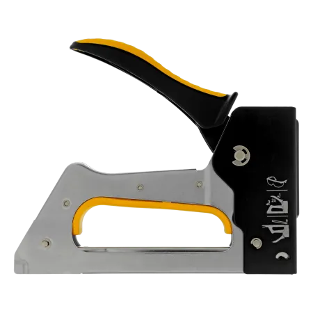 Степлер металлический DENZEL скобы в комплекте, 2К рукоятка, тип 53, 6-10 мм