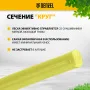 Леска для триммера DENZEL 96281 круглая, 2,7мм х 151м, на DIN катушке FLEX CORD