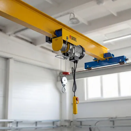 Тельфер электрический DENZEL TF-800, 0.8 т, 1300 Вт, высота 12 м, 8 м/мин