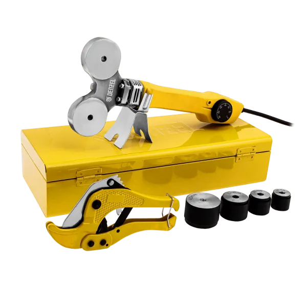 Аппарат для сварки пластиковых труб DENZEL DWP-750, 750 Вт, 0-300 град, 20-40 мм