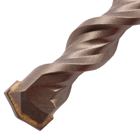 Бур по бетону DENZEL 705038, 16 x 260 мм, двойная спираль, три пылеотводящие кромки