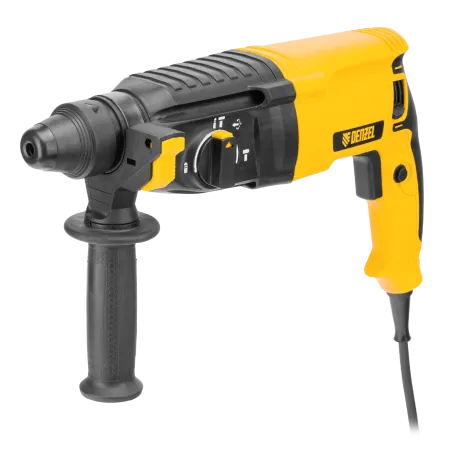 Перфоратор электрический DENZEL RHB-800-26, SDS-plus, 800 Вт, 3 Дж, 4 реж.