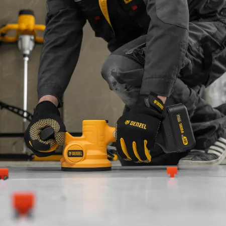 Машина для укладки плитки DENZEL TTM-130-0, 18В Li-Ion