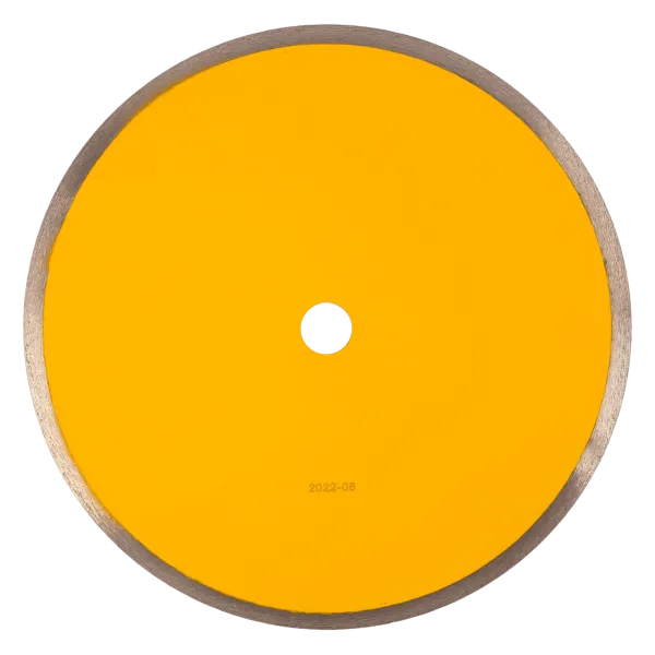 Диск алмазный сплошной DENZEL супертонкий, 300 х 25,4 мм, горячее прессование, мокрое резание