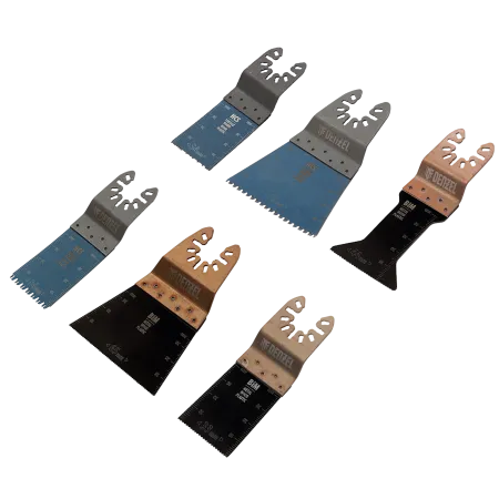 Набор насадок для МФИ DENZEL 782406 по дереву и металлу, 6 шт.