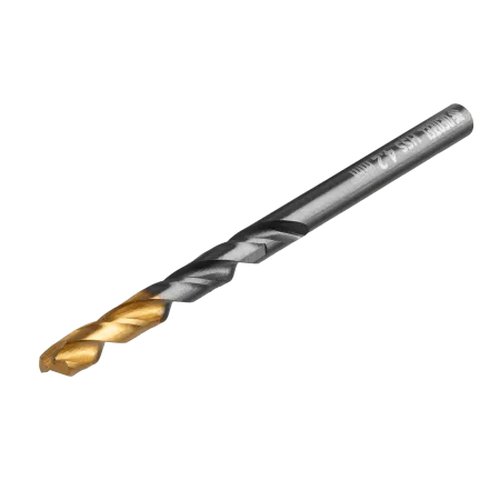 Сверло по металлу DENZEL 4,2 мм, HSS-Tin, Golden Tip, 10 шт.