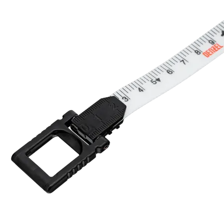 Рулетка геодезическая DENZEL 20 м х 15 мм, закрытый корпус, фиберглассовая лента