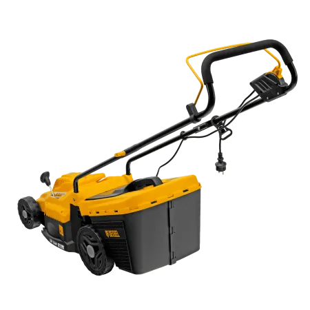 Газонокосилка электрическая DENZEL GM-1300, 1300 Вт, шир. 32 см, 5 уров., травосб. 35 л