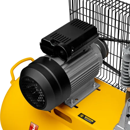 Компрессор воздушный DENZEL BCI2300/100, 2.3 кВт, ременный привод, 100 литров, 400 л/мин