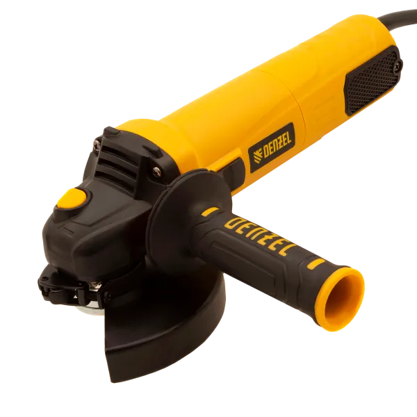Машина шлифовальная угловая DENZEL AG125-1100, 1100 Вт, 125 мм, 3000-11000 об/мин