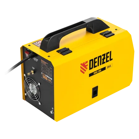 Аппарат инвертор. полуавтомат. cварки DENZEL IMIG-200, 200 А, ПВ 60%, катушка 5 кг