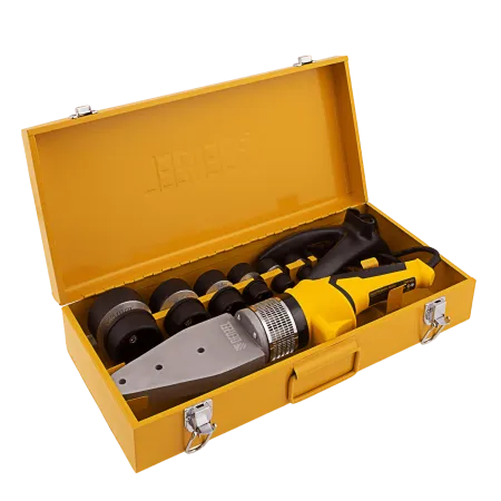 Аппарат для сварки пластиковых труб DENZEL X-PRO DWP-2000, 2000 Вт, 300 град, 20-63 мм