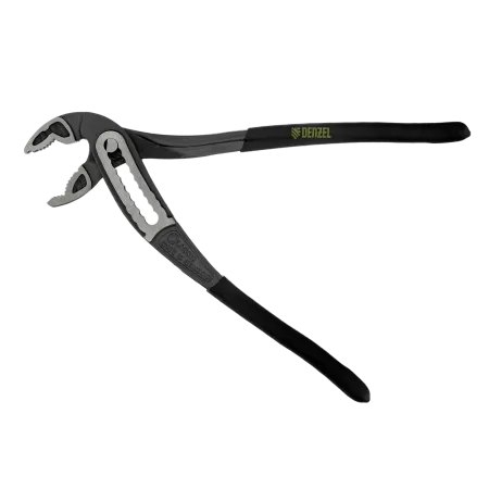 Клещи переставные DENZEL обливные рукоятки, 240 мм