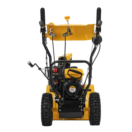 Снегоуборщик гибридный с функц. подметания DENZEL SWB-600, 212 сс, руч. старт, 2 насадки