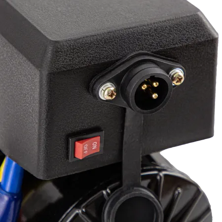 Лебедка автомобильная электрическая DENZEL LB-2000, 2.2 т, 3.2 кВт, 12В