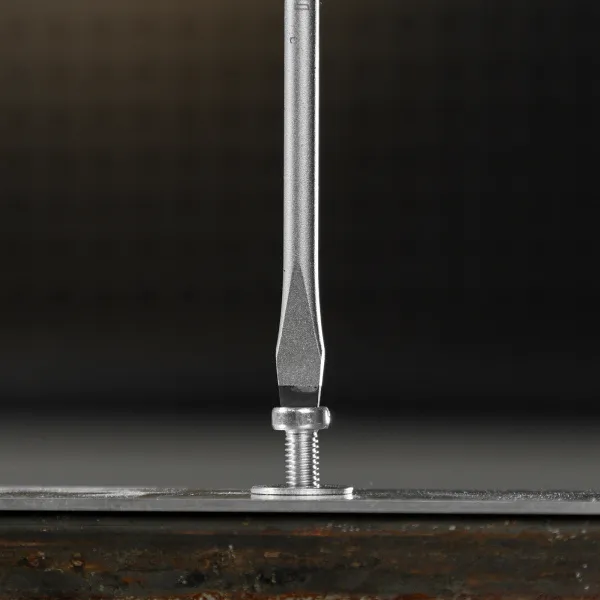 Отвертка DENZEL SL5x150 мм, S2, 3к рукоятка