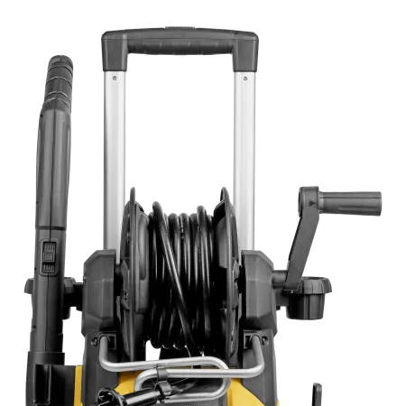 Моечная машина высокого давления DENZEL R-180iD, 2000 Вт, 180 бар, 420 л/ч, асинхронный двигатель, с барабаном