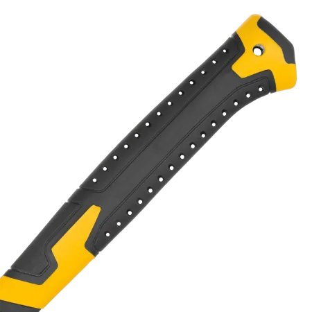 Молоток каменщика DENZEL 680 г, цельнокованый, двухкомпонентная обрезиненная рукоятка