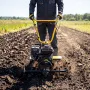 Мотоблок DENZEL DPT-370X, 7 л.с, дисковое сцепление,  фрез 3 x 4, ВОМ, передачи 3В/1Н
