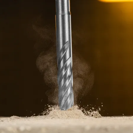 Бур по бетону DENZEL, цельная крестовая пластина, 12x165 мм, SDS PLUS