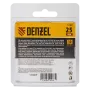 Бита DENZEL IMPACT, PZ2x25 мм, лазерная обработка шлица, сталь S2, 10 шт., Е 6,3