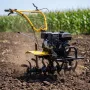 Мотоблок DENZEL DPT-270X, 7 л.с, дисковое сцепление,  фрез 3 x 4, ВОМ, передачи 2В/1Н
