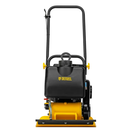 Виброплита бензиновая DENZEL VC-30W, 30 кН, 60*45 см, 196 см3, бак для воды