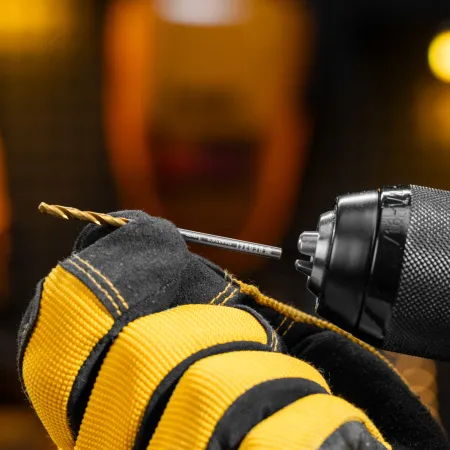 Набор сверл по металлу DENZEL, 1-13 мм, Р6М5К8-TiN, Golden Tip, 25 шт