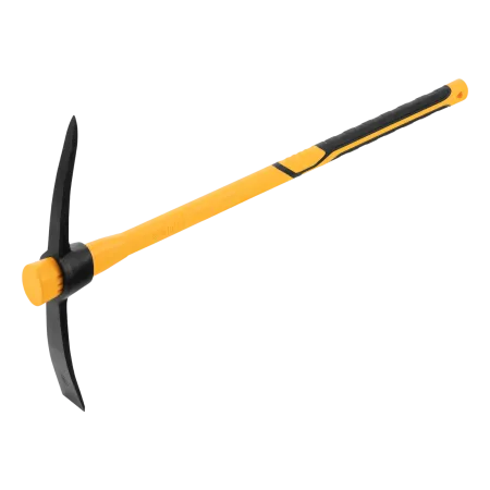 Кирка DENZEL 2000 г, узкая, фиберглассовая обрезиненная рукоятка 900 мм