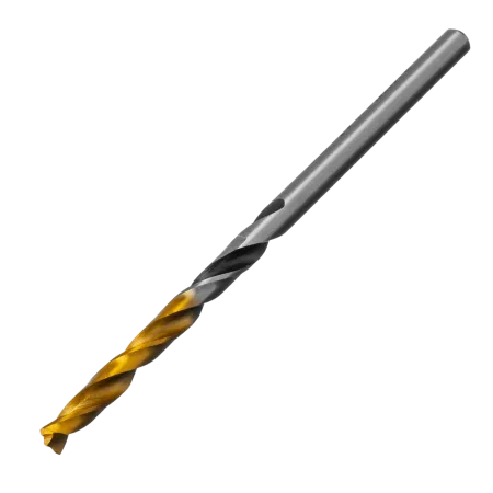 Сверло спиральное по металлу DENZEL 3,5 x 70 мм, Р6М5, Golden Tip, многогранная заточка, 2шт.