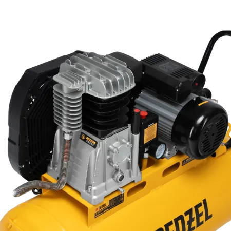 Компрессор воздушный DENZEL рем. привод BCI 2200/100, 2,2 кВт, 100 литров, 420 л/мин