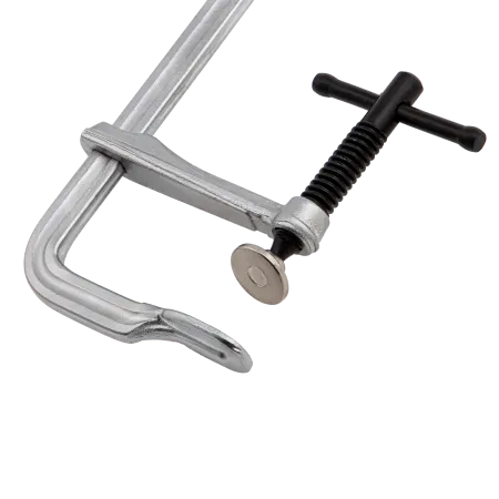 Струбцина DENZEL F-образная, 80x200мм, кованая