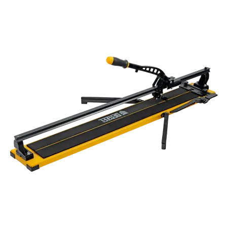 Плиткорез рельсовый DENZEL 1000х16мм, каретка на подш., стальная станина, усил. рукоятка-пенал