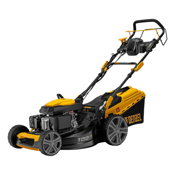 Газонокосилка бензиновая DENZEL GLD-520SP-VE, 196 см3, ширина 52 см, электрический старт