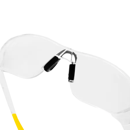 Очки защитные DENZEL открытые, поликарбонатные, прозрачная линза