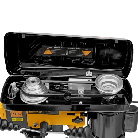 Станок сверлильный DENZEL DDM-350L, 350 Вт, 13 мм, 5 ск., лазер, настольный