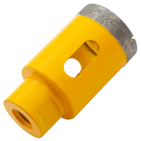 Сверло алмазное по керамограниту DENZEL 72687, 40 мм, М14, мокрая резка