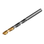 Сверло по металлу DENZEL 4,8 мм, HSS-Tin, Golden Tip, 10 шт.