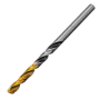 Сверло спиральное по металлу DENZEL 4,5 x 80 мм, Р6М5, Golden Tip, многогранная заточка