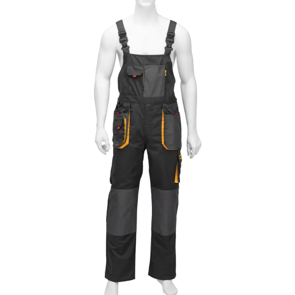 Полукомбинезон профессиональный рабочий DENZEL 65% полиэстер 35% хлопок, XXL