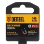 Отвертка DENZEL PH2х100 мм, CrV, трехкомпонентная рукоятка