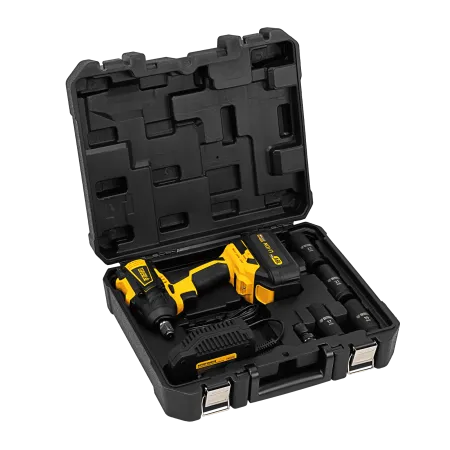 Гайковерт ударный аккумуляторный бесщет DENZEL CIW-IB-300, Li-ion, 18В, 300Нм