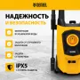 Моечная машина высокого давления DENZEL R-170, 2000 Вт, 170 бар, 360 л/ч, колесная
