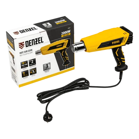 Фен технический DENZEL HGH-2000, 2000 Вт, 2 режима