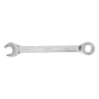 Ключ комбинированный трещоточный DENZEL, 17 мм, CrV, матовый хром